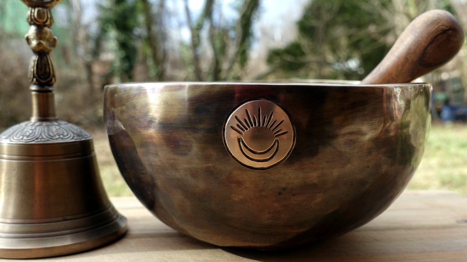 Group sound healing session