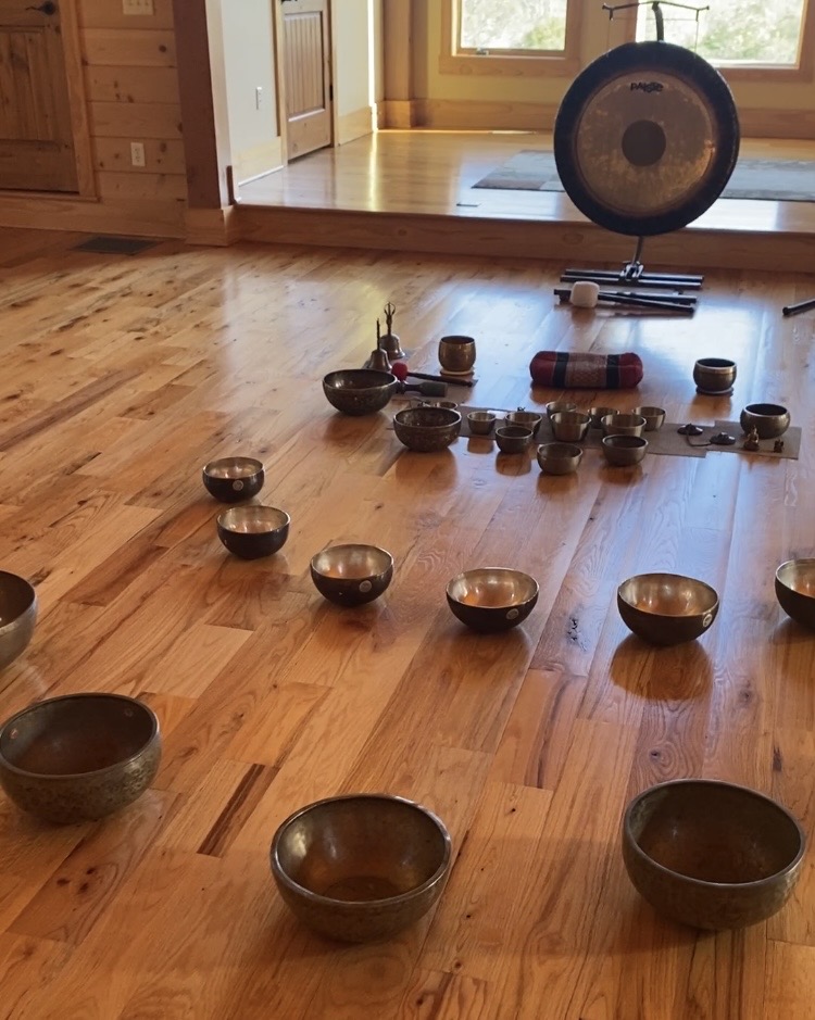 Private sound healing session