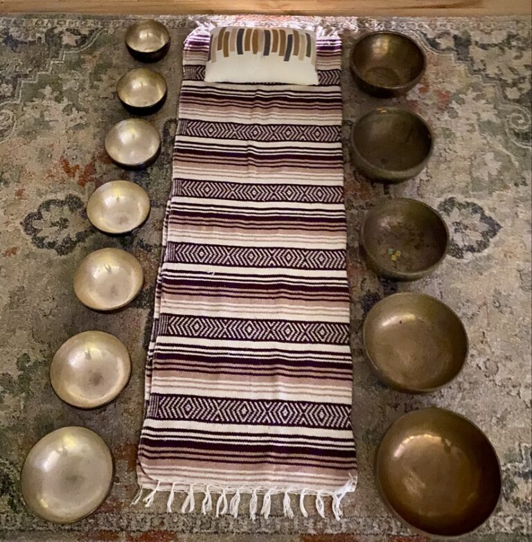Private sound healing session